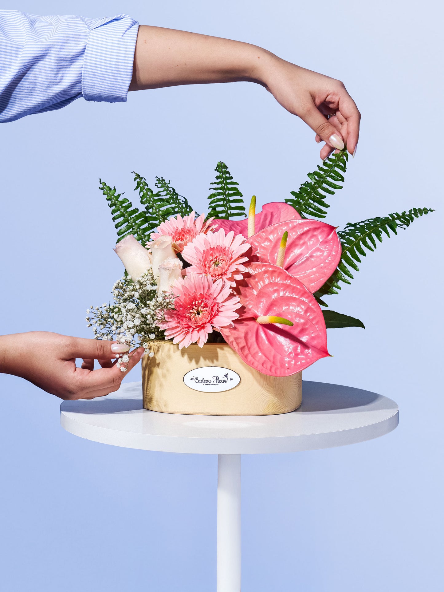 Rustic Elegance Floral Box