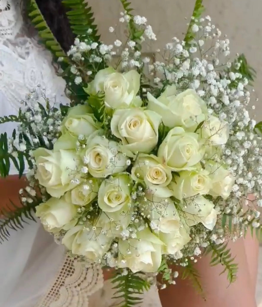 20 Roses wedding bouquet