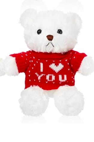 I Love You Teddy Bear 25cm X 13.5cm
