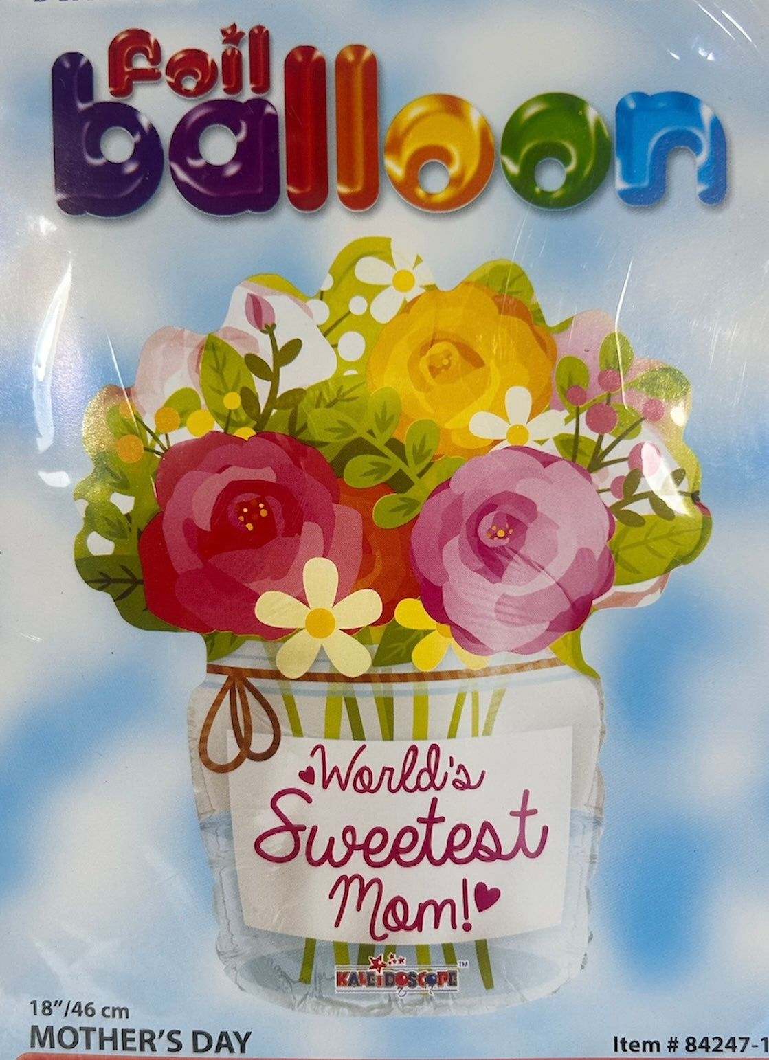 World's sweetest Mum Helium Balloon