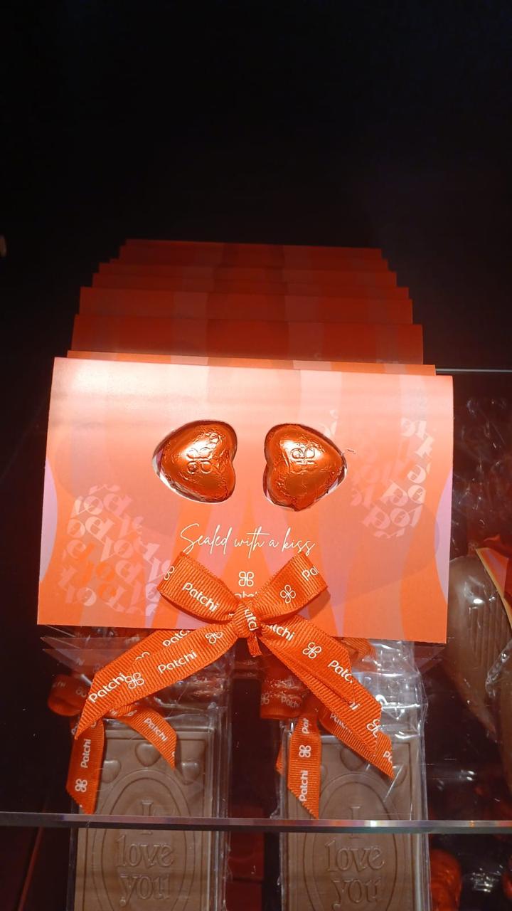 Patchi 2 Pieces Chocolate Card