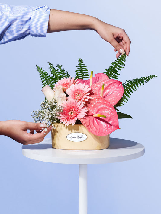 Rustic Elegance Floral Box