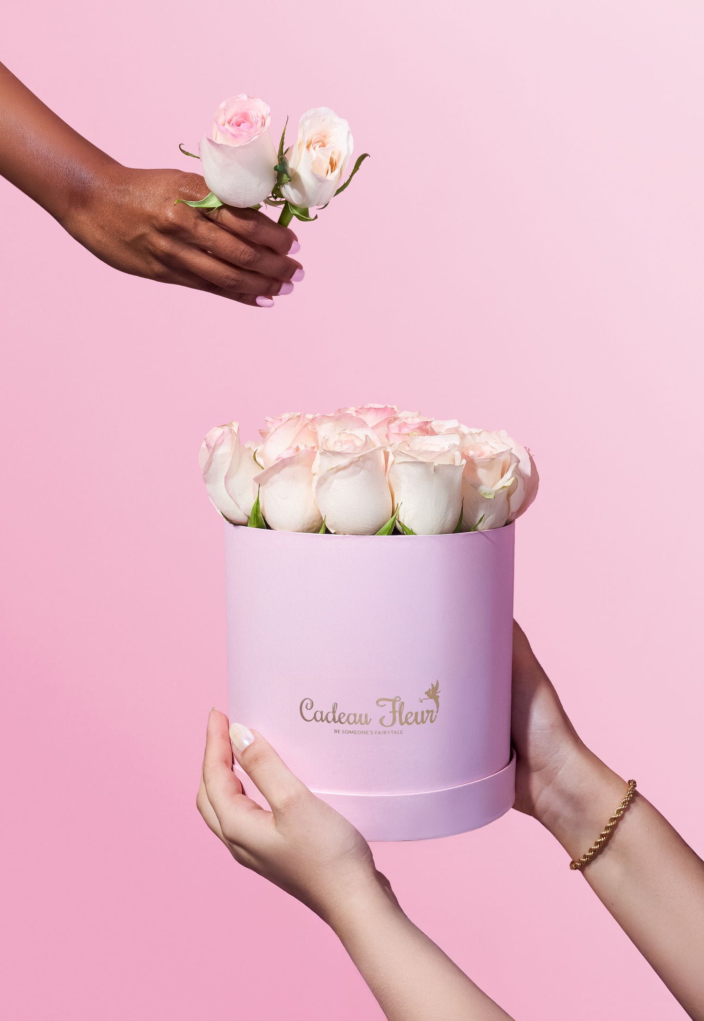 Rosy Reverie In Cylider Box