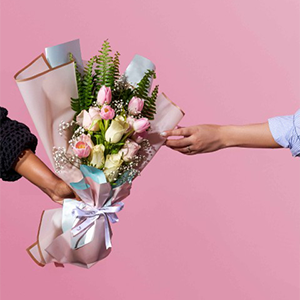 Pastel Bloom Elegance Bouquet