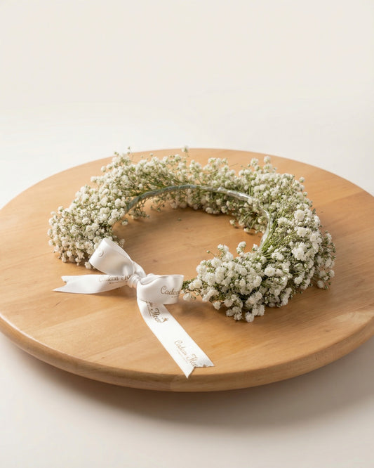 Baby's Breath wedding Tiara