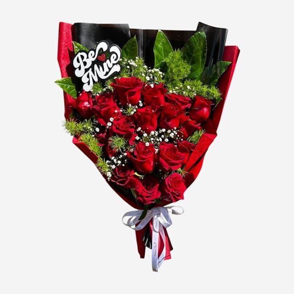 Be Mine – A Romantic Rose Bouquet