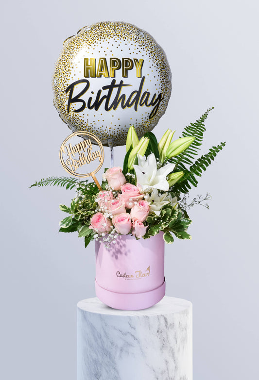 Blush Birthday Bloom Box