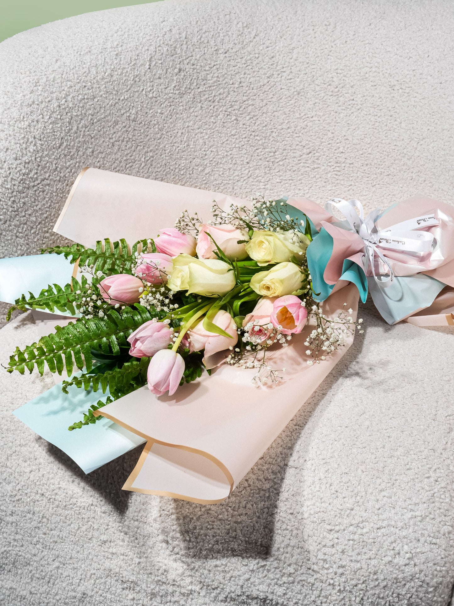Pastel Bloom Elegance Bouquet