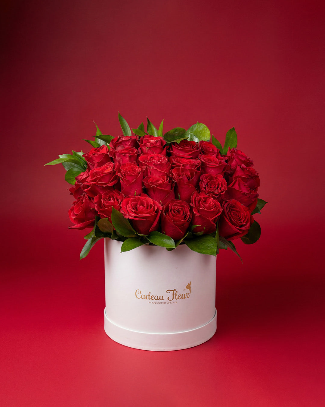 Pure Elegance Red Roses Box