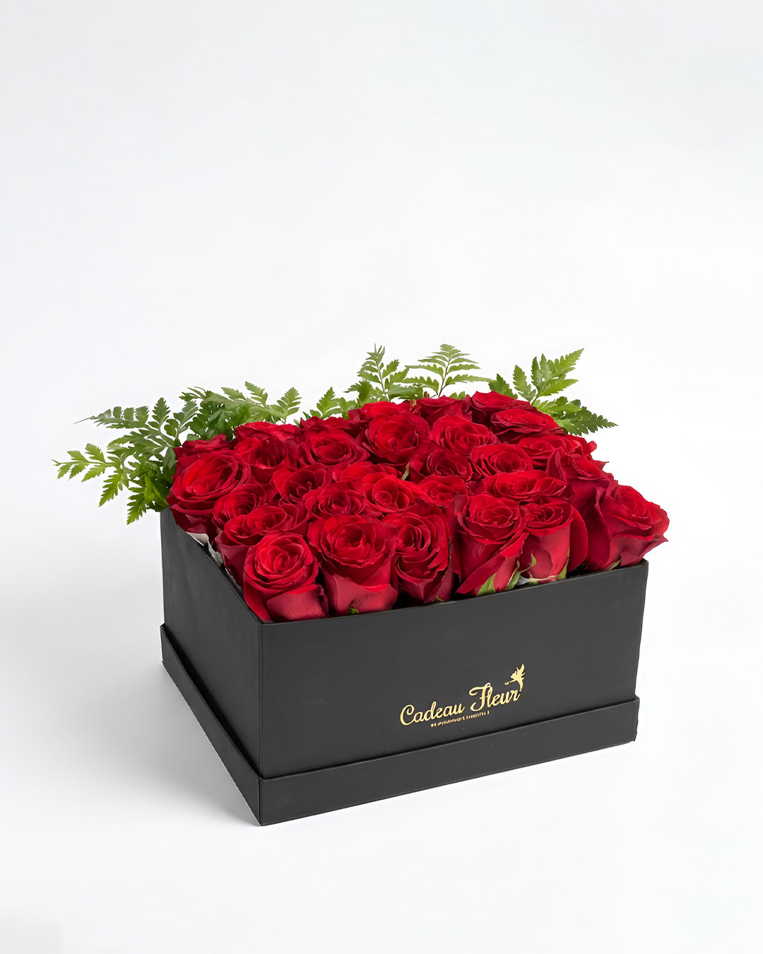 Velvet Noir Roses Box